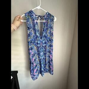 Juicy Couture Blue Swim Cover Up Size Small